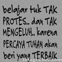 Tuhan tau yang terbaik